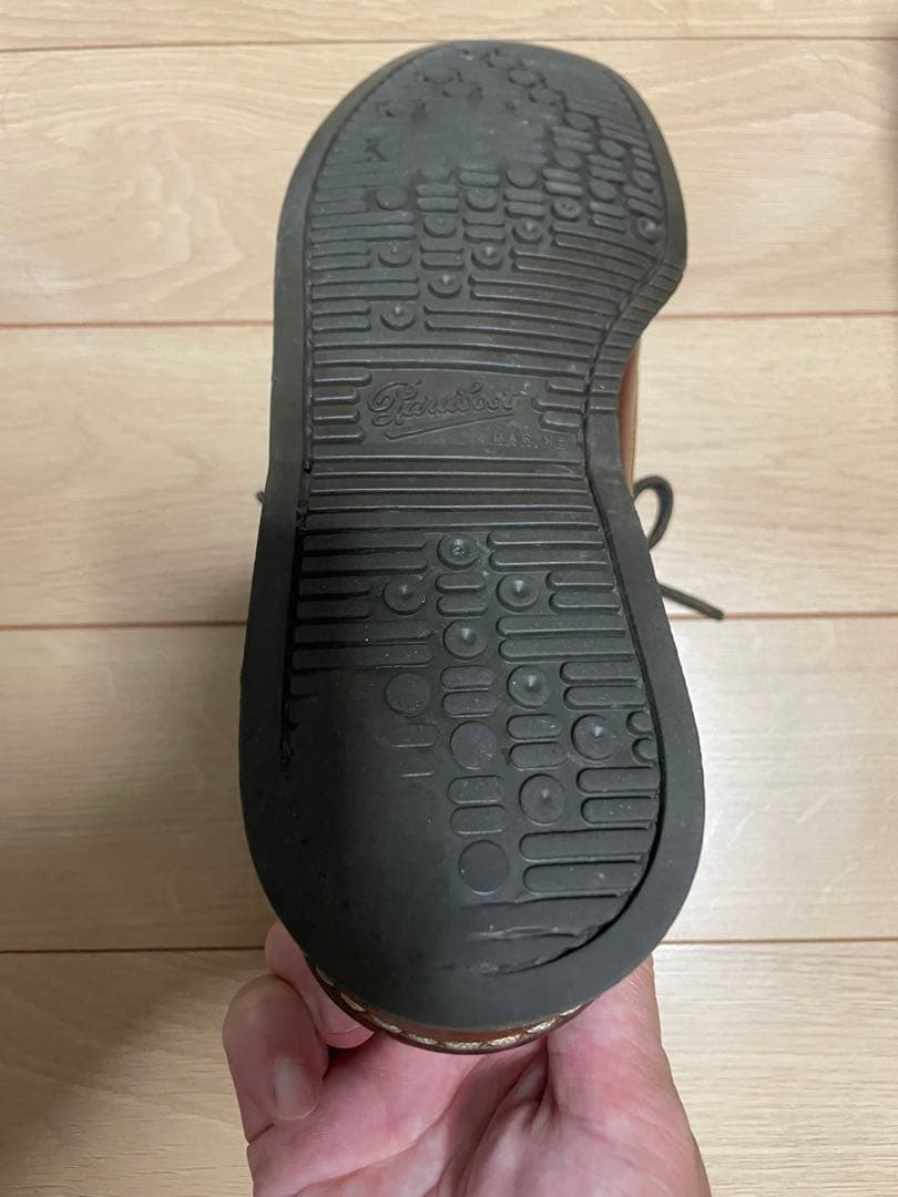 Paraboot BARTHブラウン デッキシューズ 箱付きサイズ8