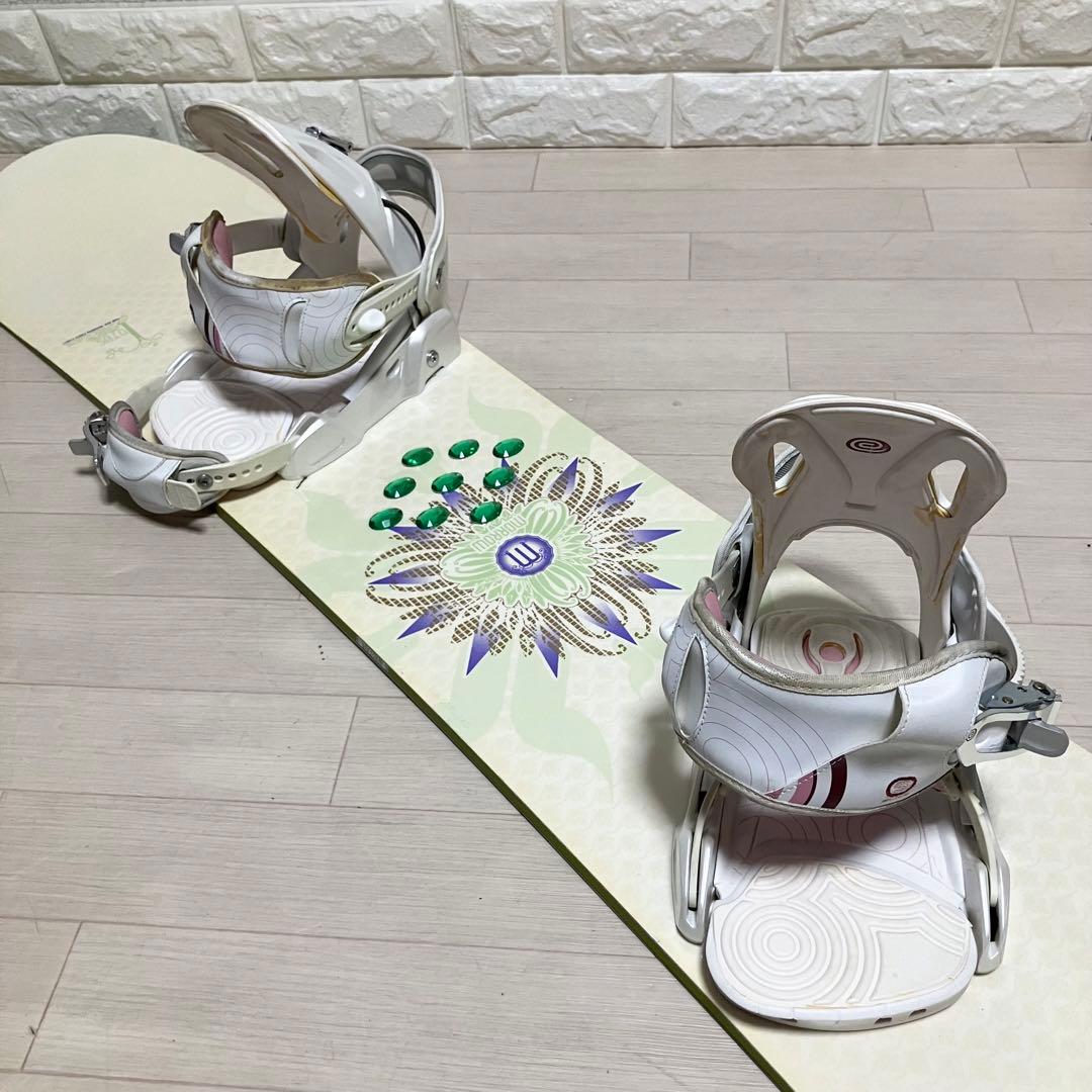 【ケース付】morrowモロースノーボードセット145cm/サロモン バインS