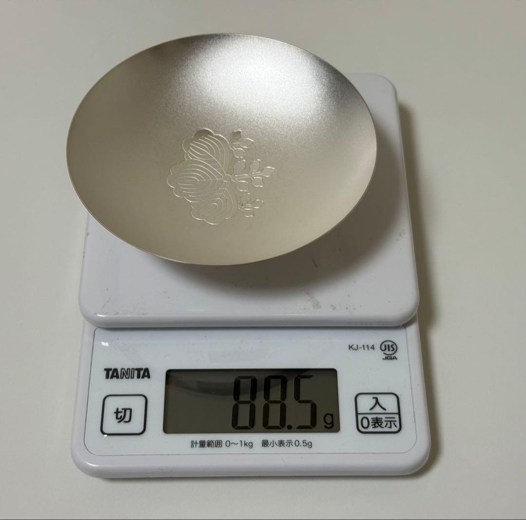 純銀盃　88.5g