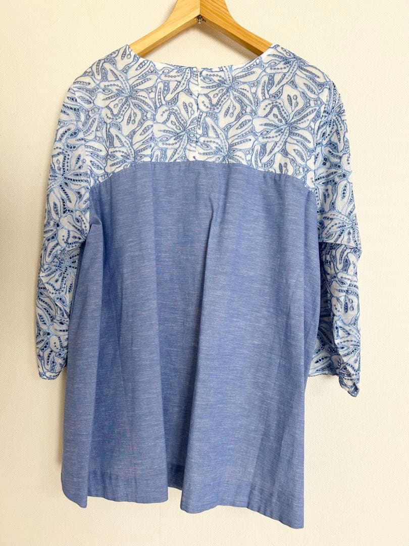 レリアン　レースチュニック　13＋サイズ