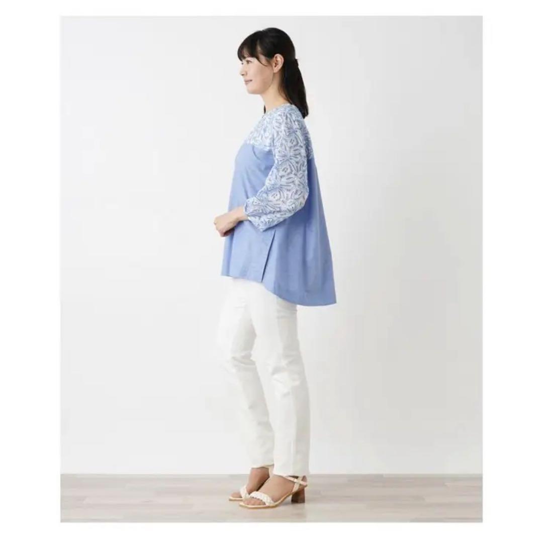 レリアン　レースチュニック　13＋サイズ