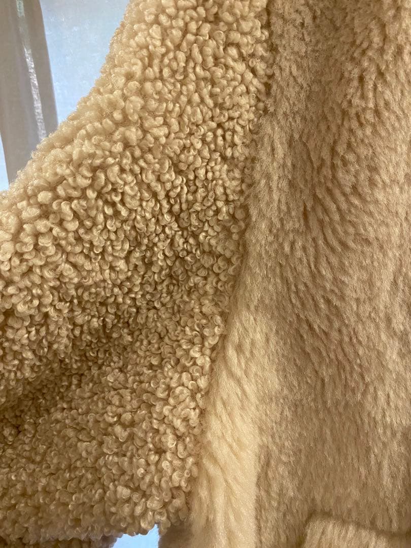 CLANE MIX FUR COCOON COAT クラネ