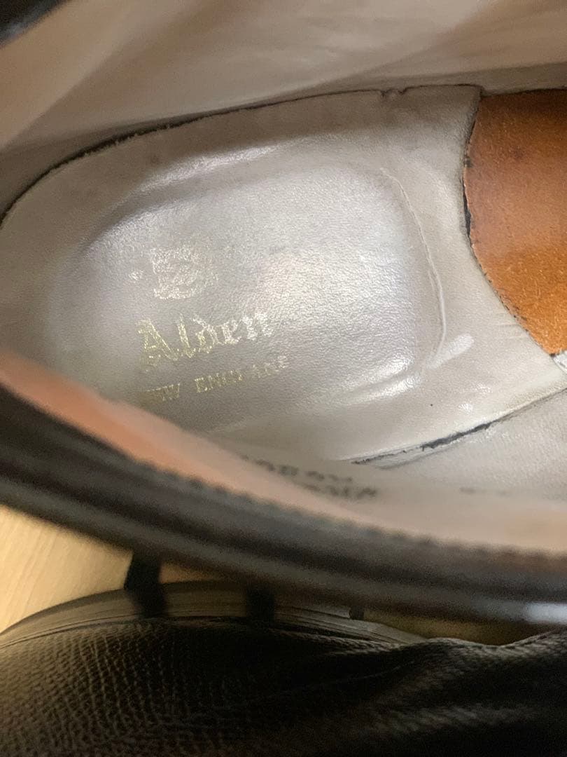 美品‼️ anatomica別注Alden Cap Toe Boot