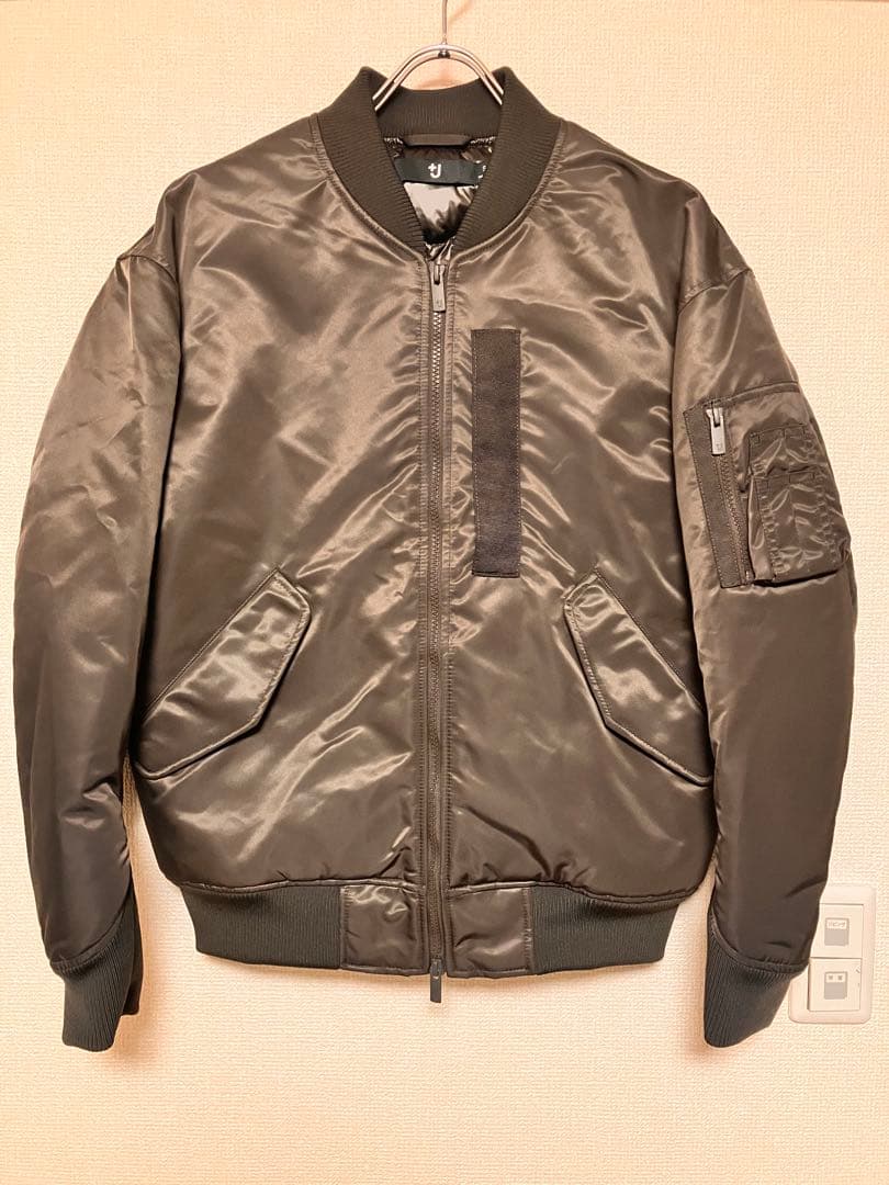 26年復刻 UNIQLO+J ハイブリッドダウンオーバーサイズMA1 グレーS