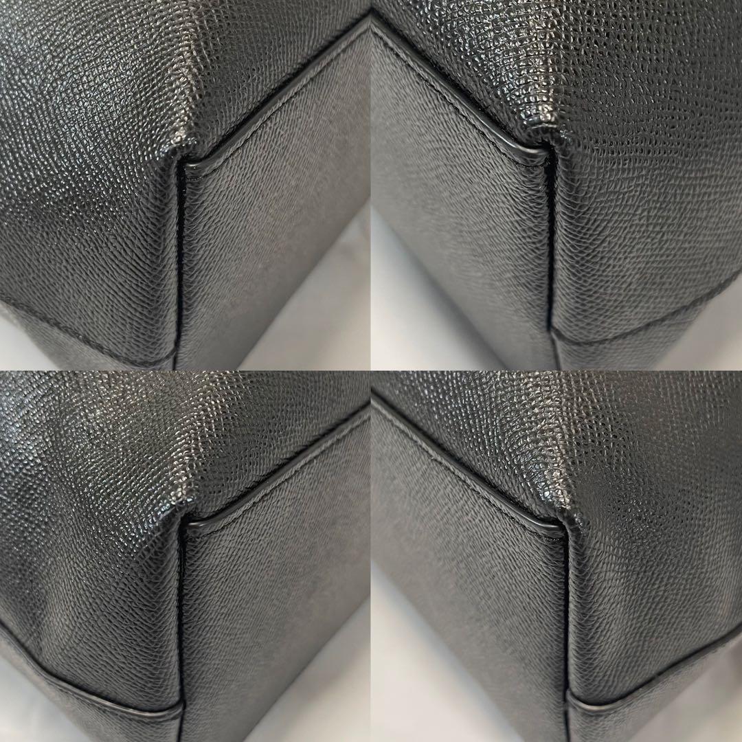 【極美品】コーチ 4454 シティ トートバッグ ビジネスバッグ レザー 黒