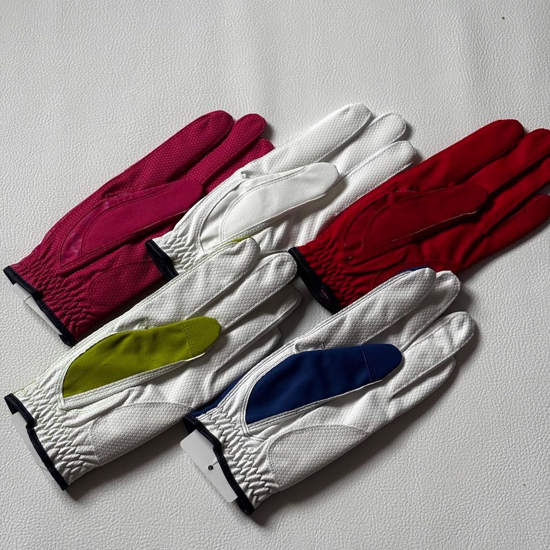 【新品】5色セット パーリーゲイツ　片手　左手　SS レディースゴルフグローブ