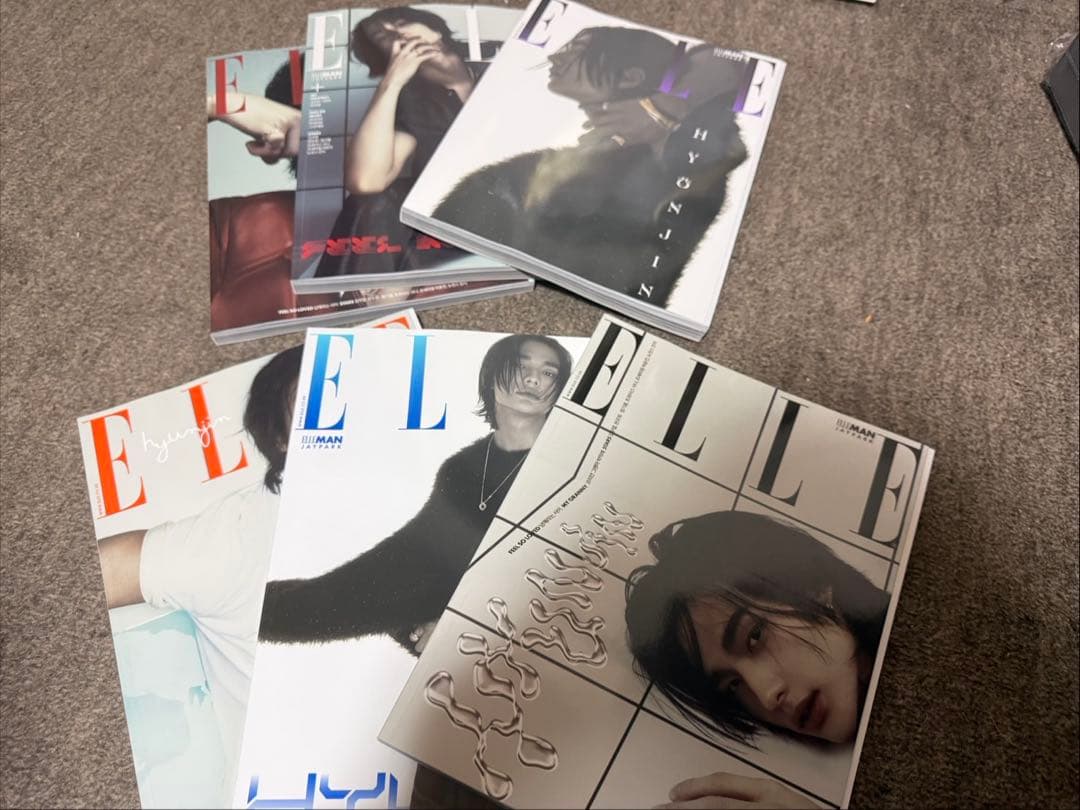 ELLE Korea 2024年5月号 stray kids ヒョンジン
