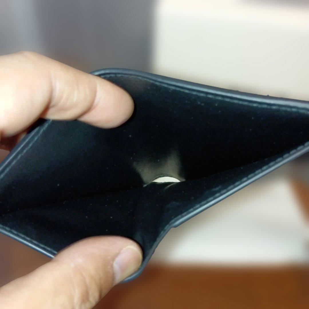 BALLY　バリー　財布、小銭入れ、ブラック革　ゴールド金具　超美品!