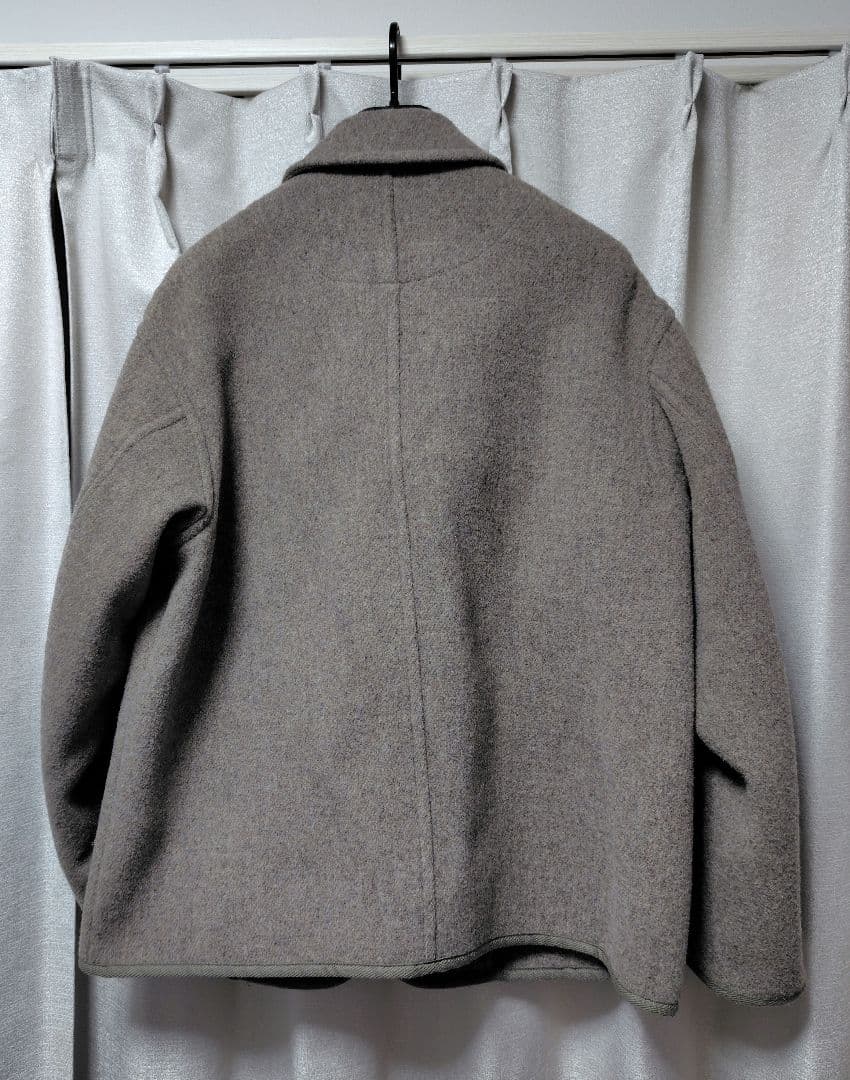 ダントン ウールライトパイルワークジャケット　カバーオール ベージュ　40