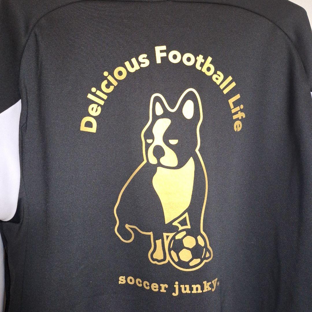 p*a様 新品soccer junky DFL ジャージ ブラック/ゴールド 上