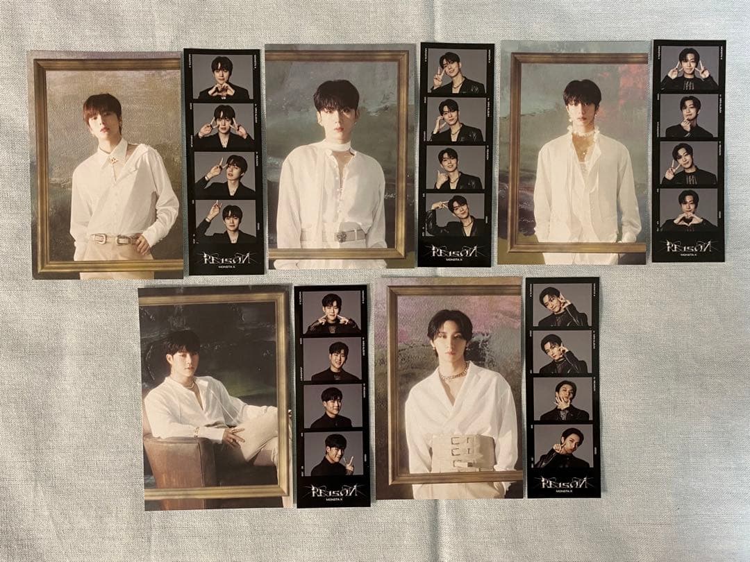 MONSTA X 12th Mini Album Reason ミニョクセット