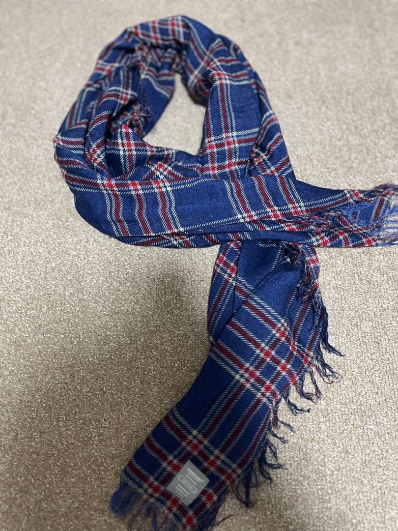 UNDERCOVER チェック柄 ストール マフラー スカーフ