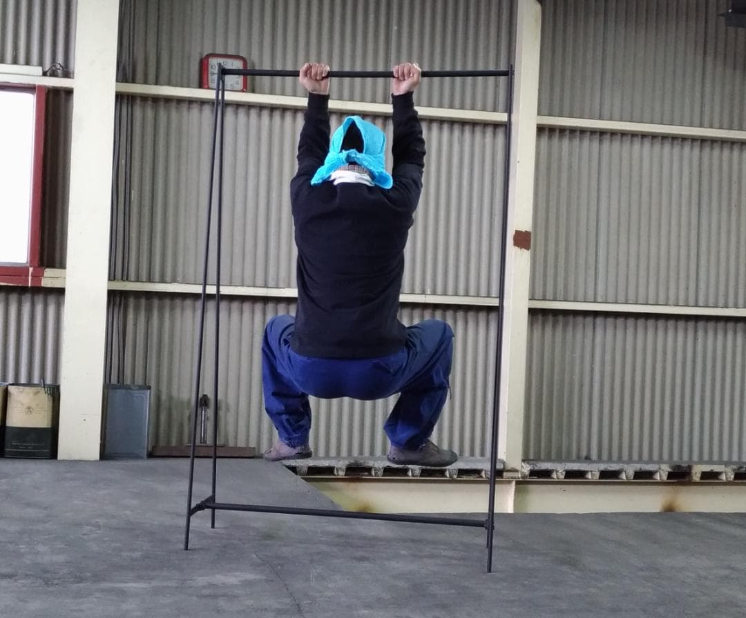 スチール　ハンガーラック　アイアン　幅広　アイアンラック　コート　頑丈