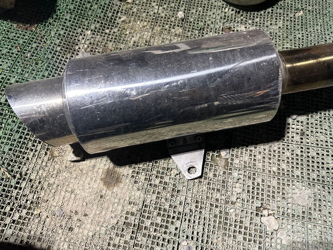 ヤマハ　マジェスティc マフラー　BELL モンスターマフラー　超極太マフラー