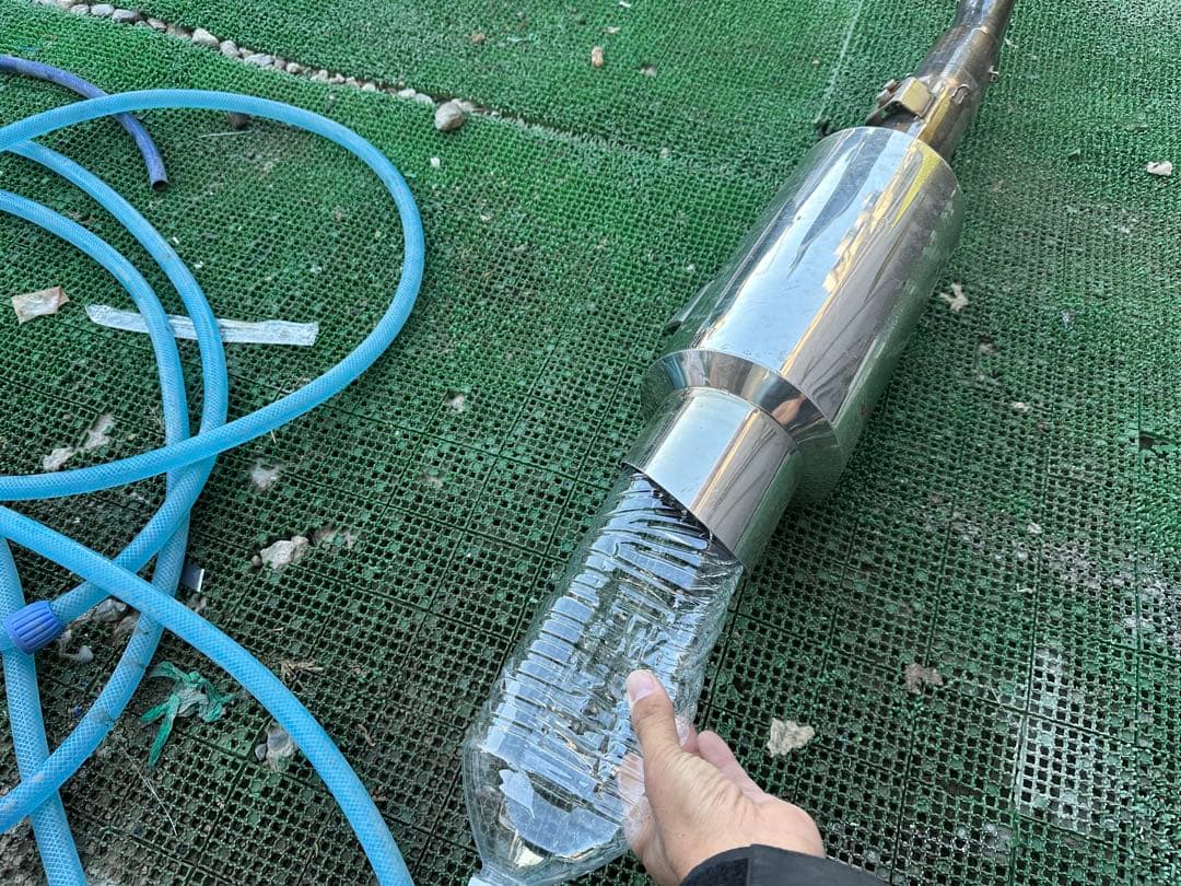 ヤマハ　マジェスティc マフラー　BELL モンスターマフラー　超極太マフラー