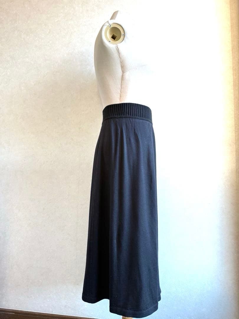 ロロピアーナ定価３８万雑誌＆公式掲載カシミアシルクボックスプリーツフレアスカート