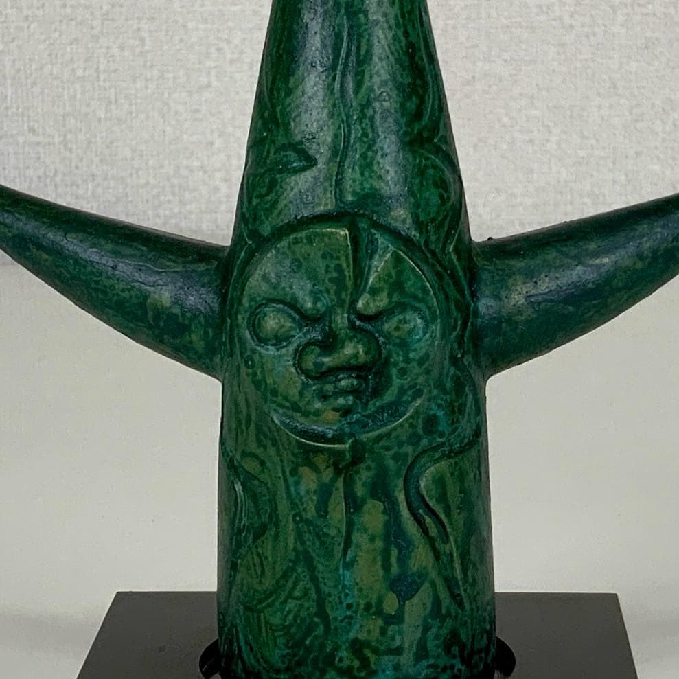 美品 Expo'70 太陽の塔 オブジェ ブロンズ 置物 ヴィンテージ 当時物