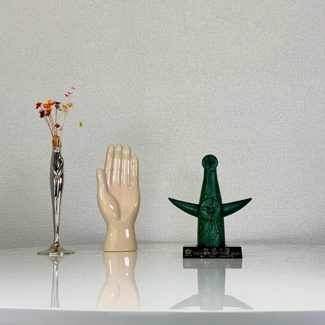 美品 Expo'70 太陽の塔 オブジェ ブロンズ 置物 ヴィンテージ 当時物