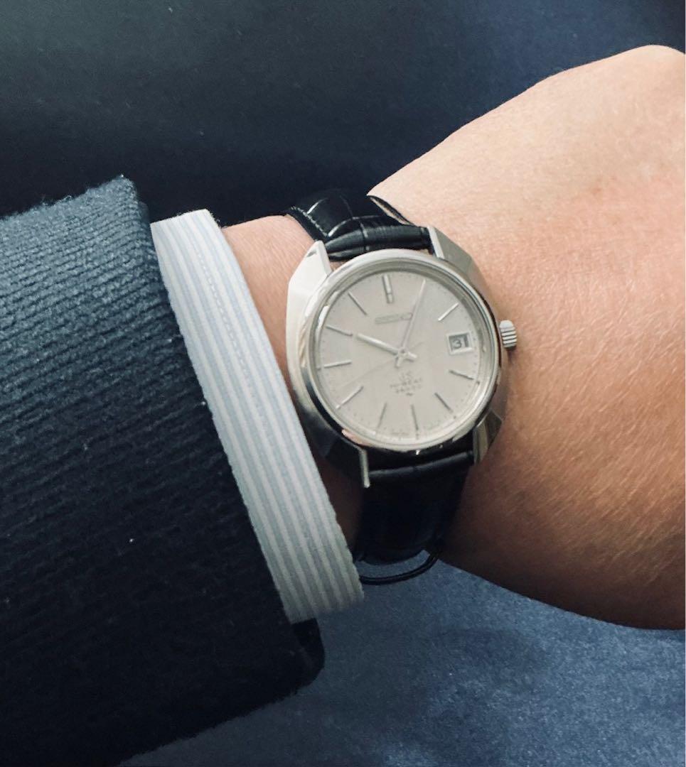 GS グランドセイコー4522-7000 リネン文字盤　OH済！傷なし超美品！