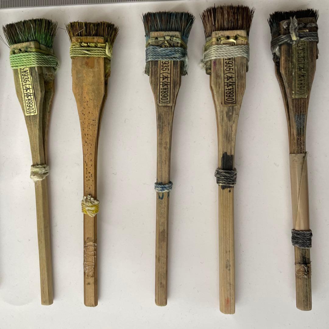 木版画の刷毛と版画制作の小物セット(8点)