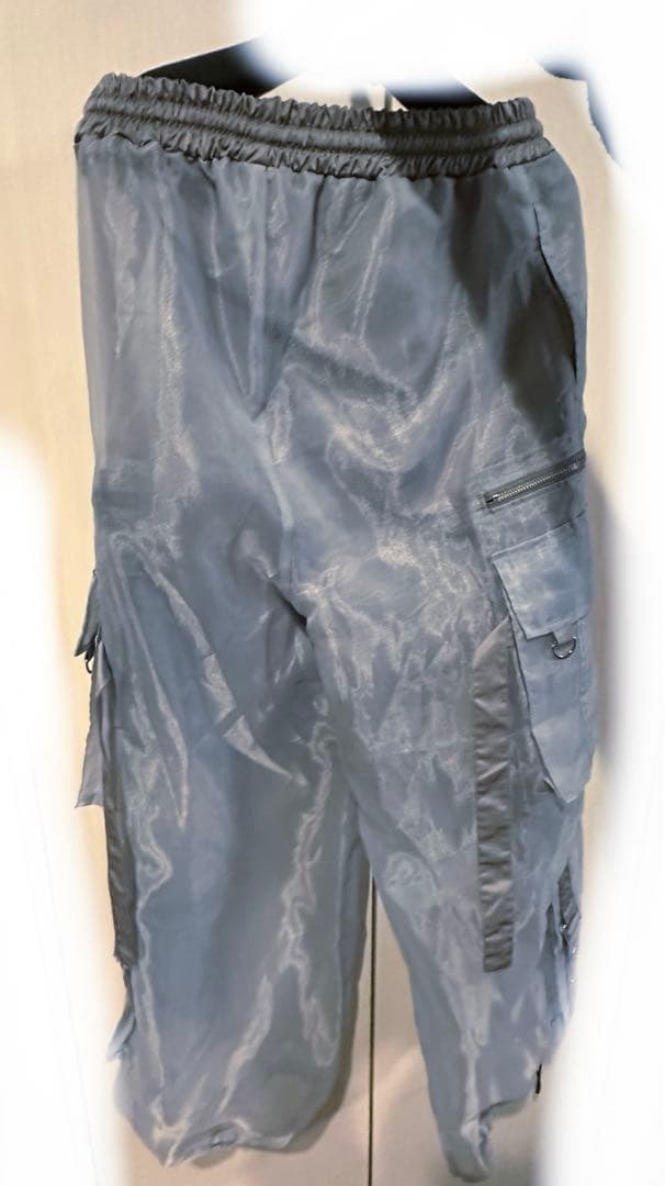 REFLEM【レフレム】シアーカーゴワイドパンツ/グレー Gray