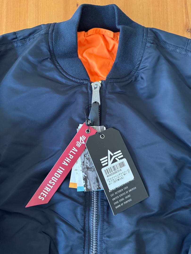 ALPHA アルファインダストリーズ MA-1 ミリタリーコート フライト L