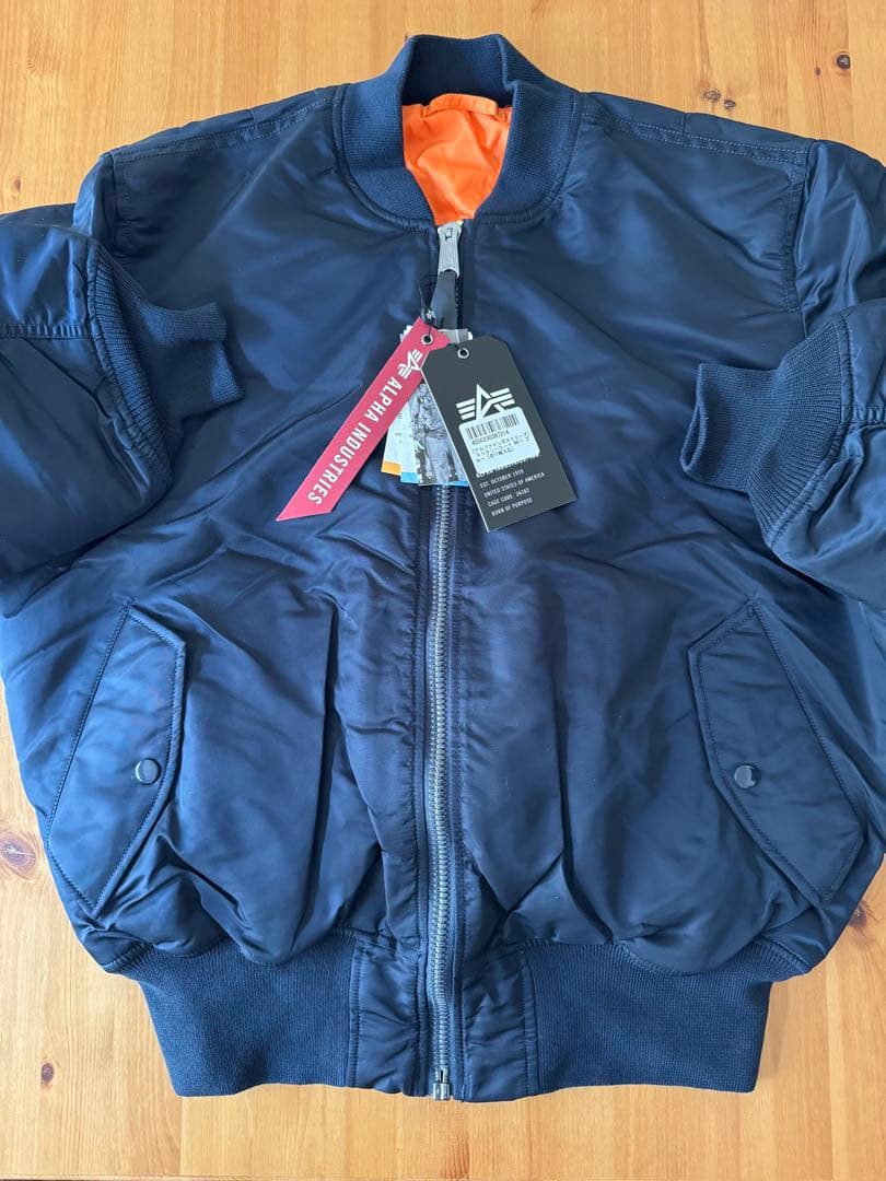 ALPHA アルファインダストリーズ MA-1 ミリタリーコート フライト L