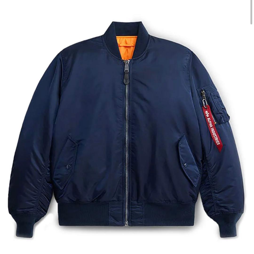 ALPHA アルファインダストリーズ MA-1 ミリタリーコート フライト L