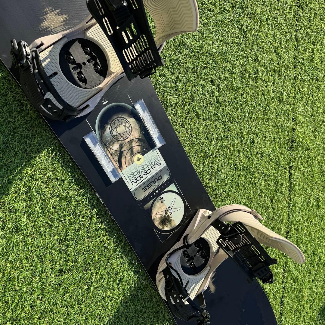 24-25 サロモン PULSE 149cm スノーボード headバイン付き