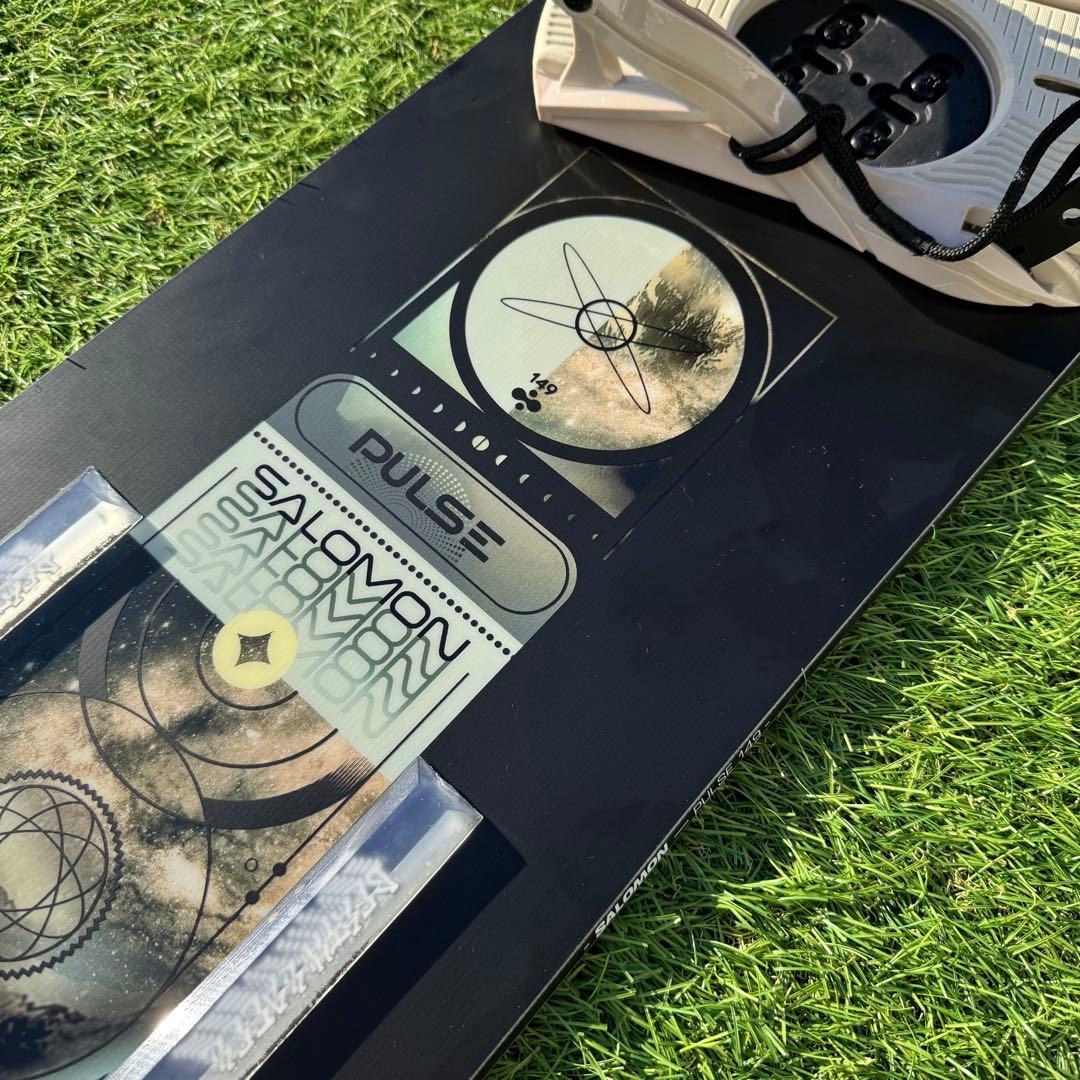 24-25 サロモン PULSE 149cm スノーボード headバイン付き