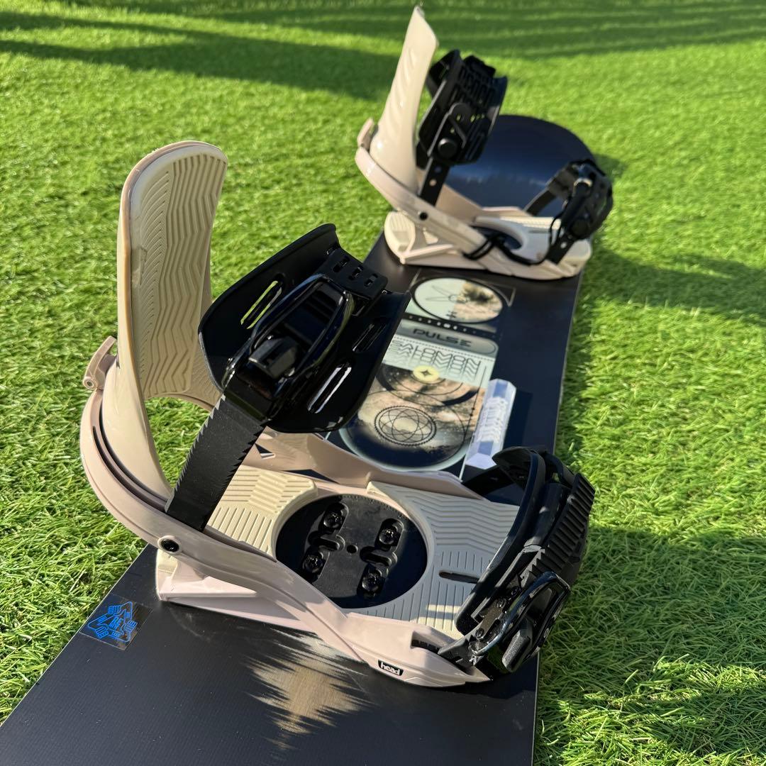 24-25 サロモン PULSE 149cm スノーボード headバイン付き