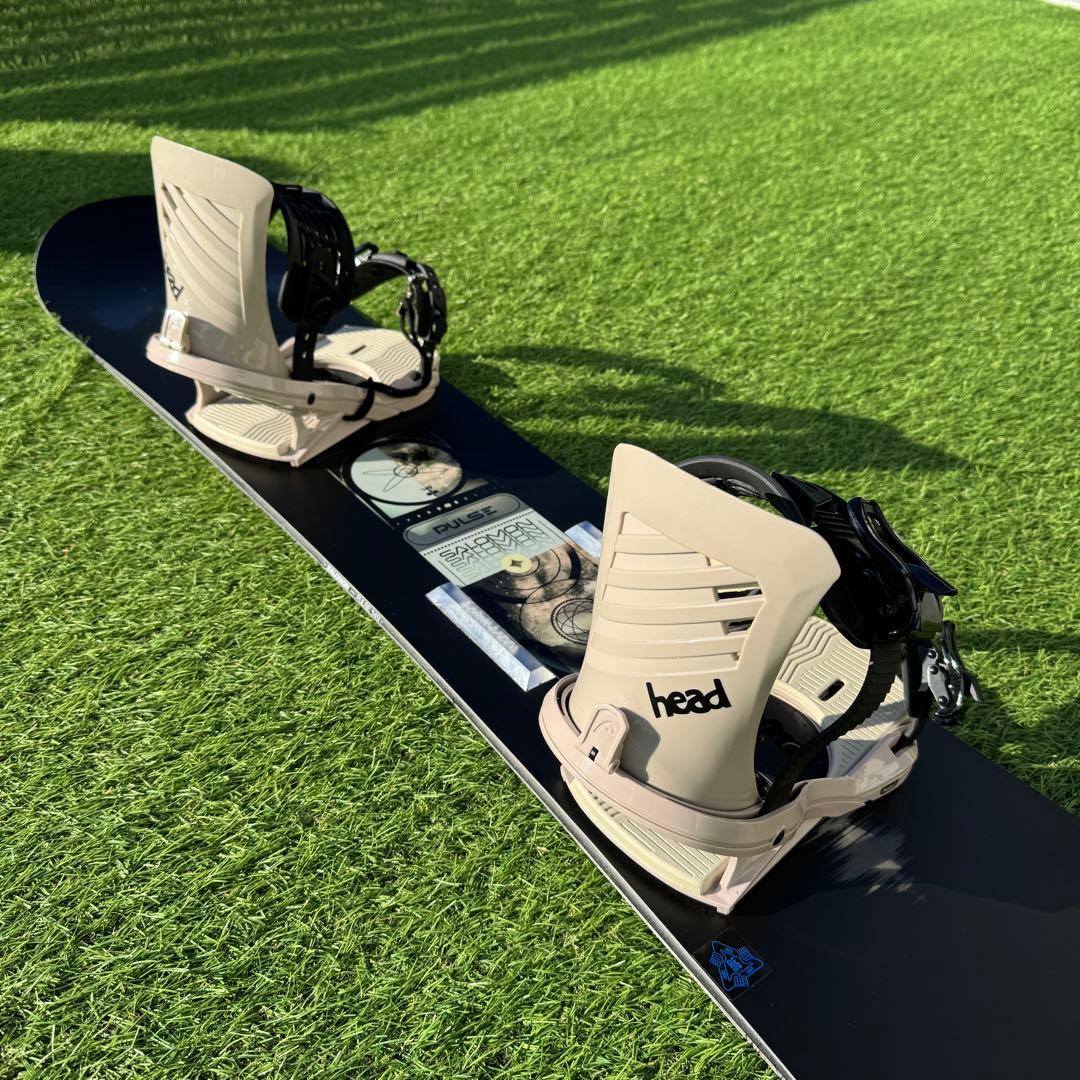 24-25 サロモン PULSE 149cm スノーボード headバイン付き