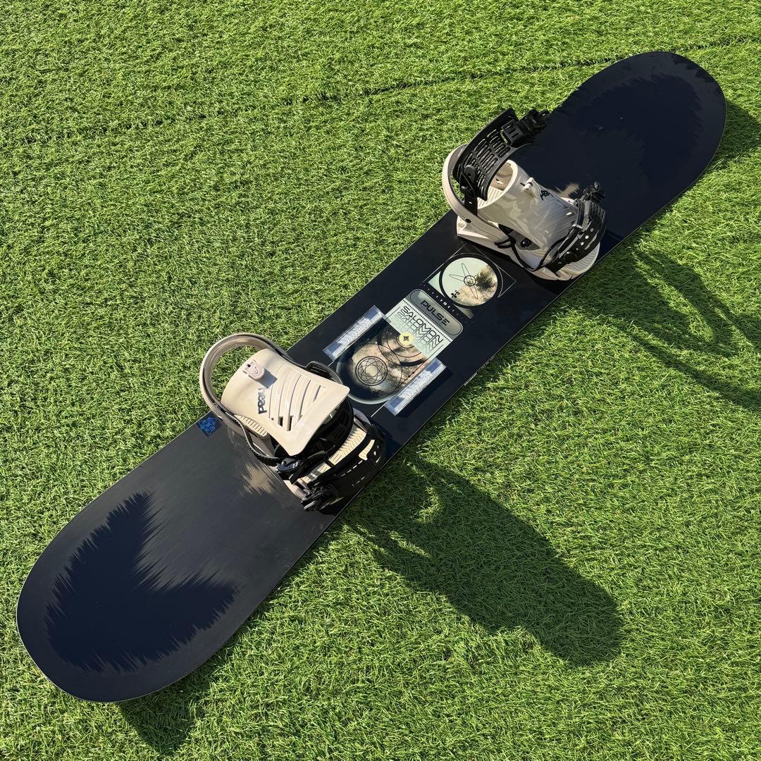 24-25 サロモン PULSE 149cm スノーボード headバイン付き