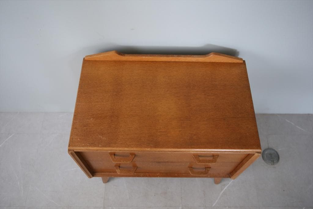 英国アンティークG-PLANジープランブランドン2杯チェスト(89-308-1