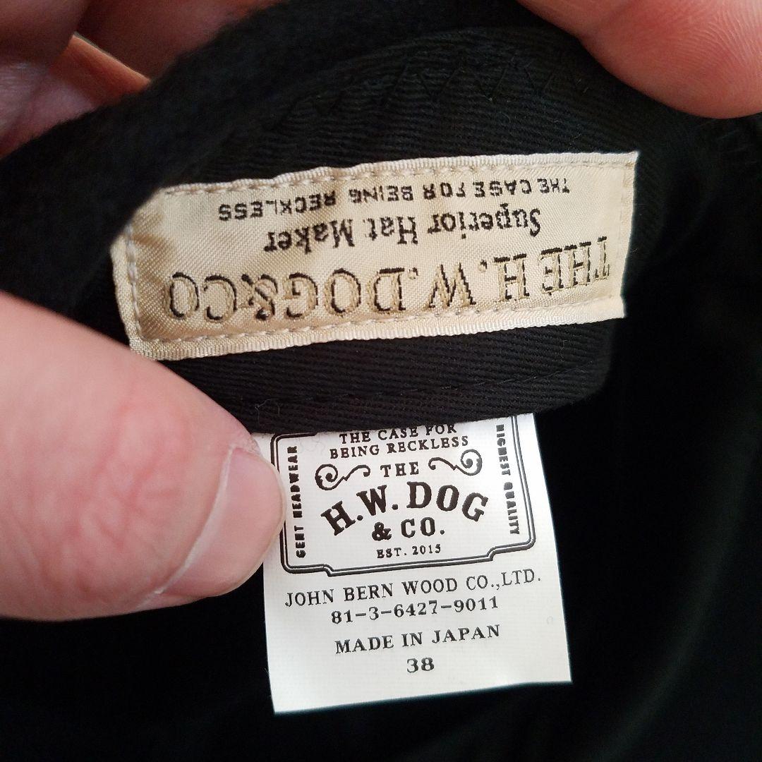 日本製 THE H.W.DOG&CO. BRUSHED PK CAP