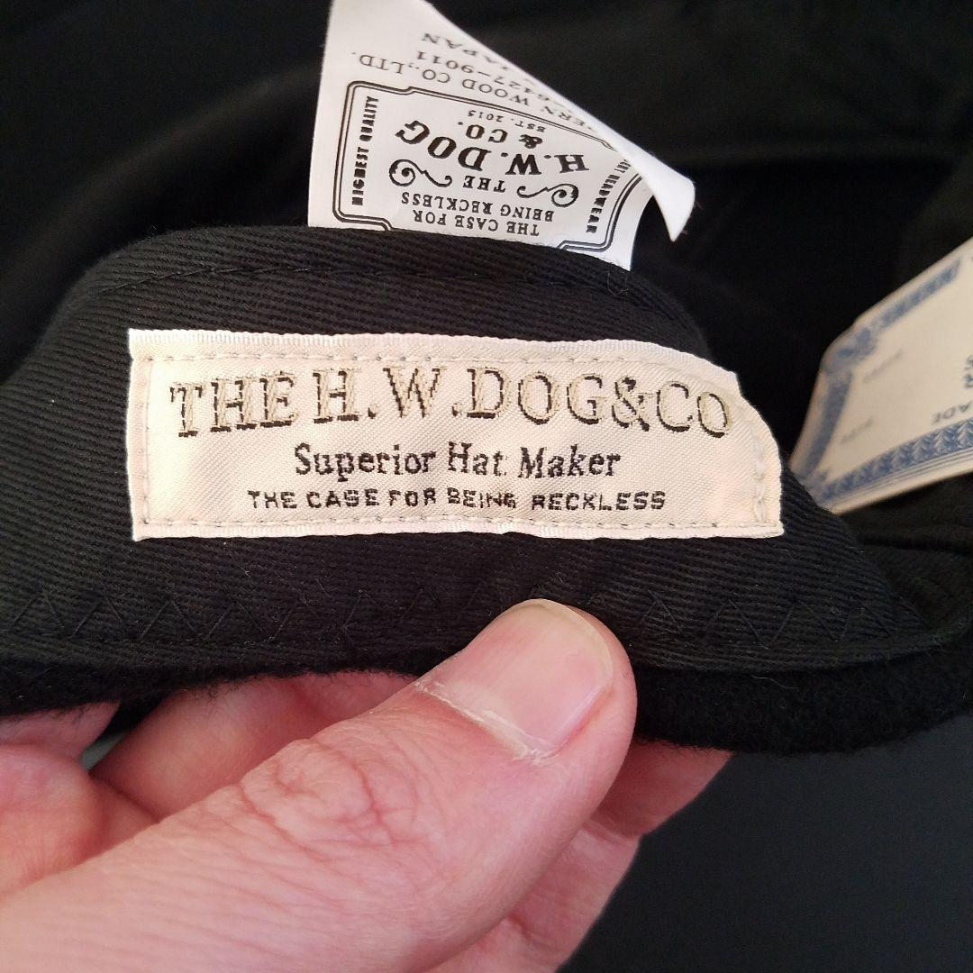日本製 THE H.W.DOG&CO. BRUSHED PK CAP