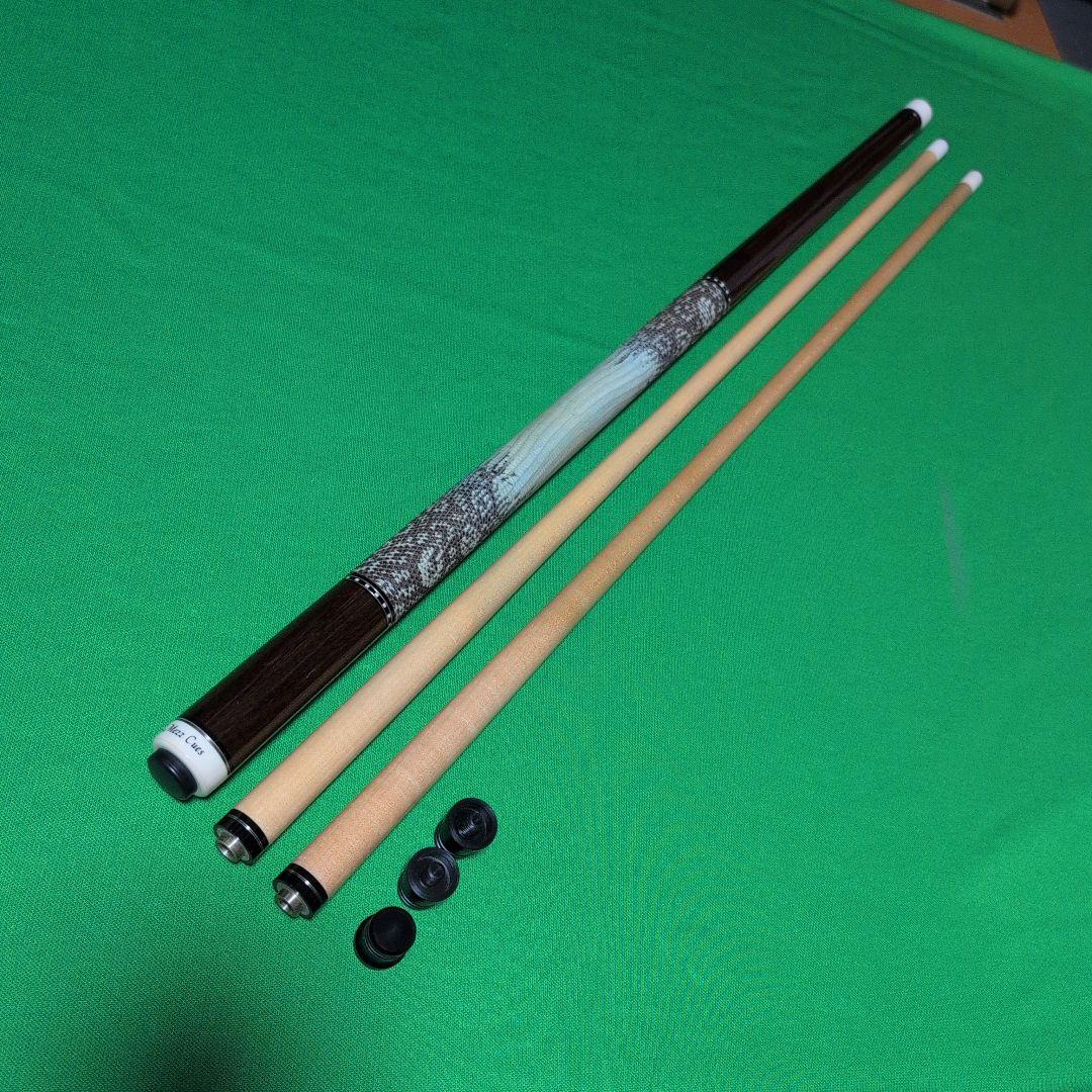 ビリヤード、mezz,EC-R.UJジョイント、ノーマルシャフト×2本美品です