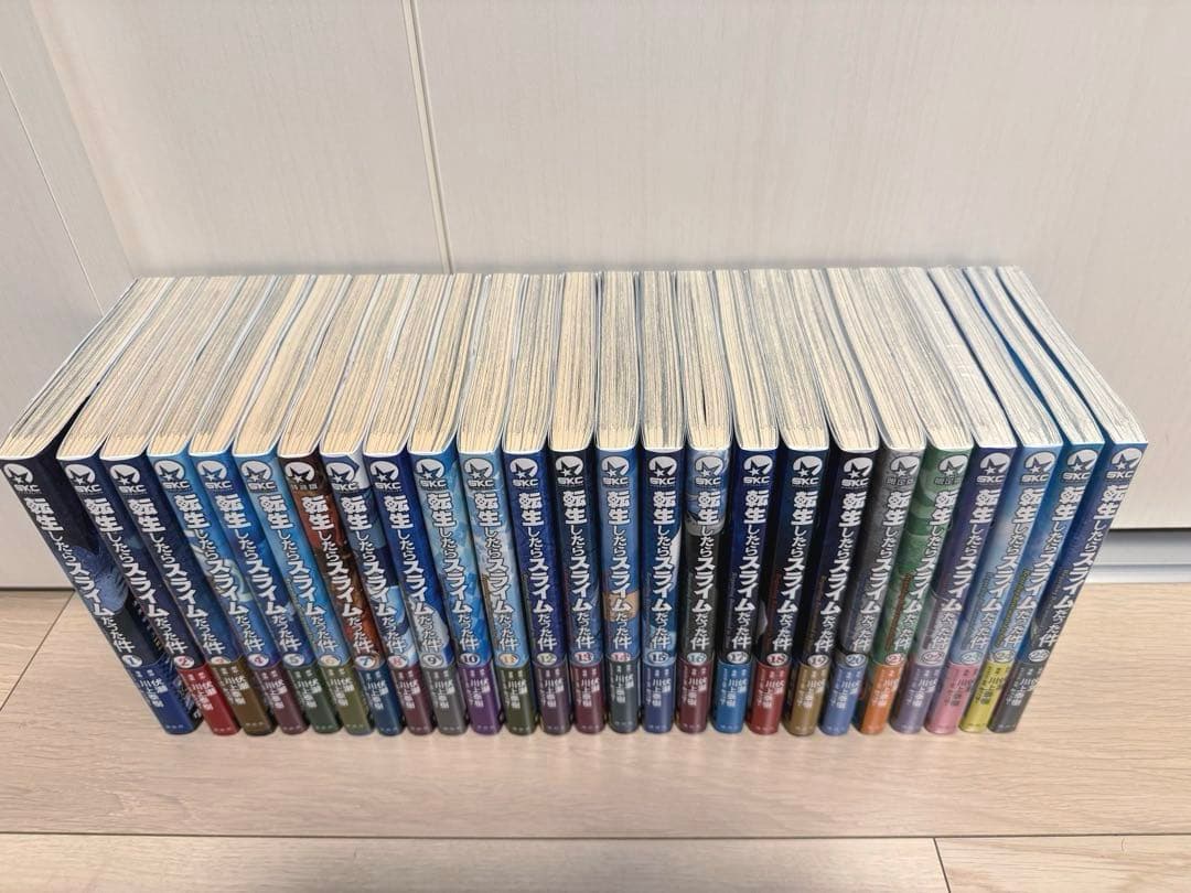 [全巻帯付き] 転生したらスライムだった件　1〜25巻 セット