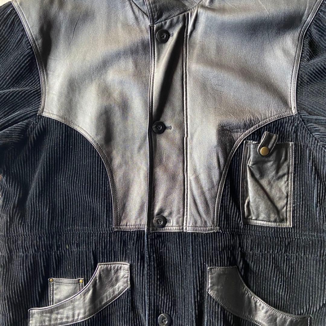 ジャケット・アウター 90s 00s vintage leather switch coverall