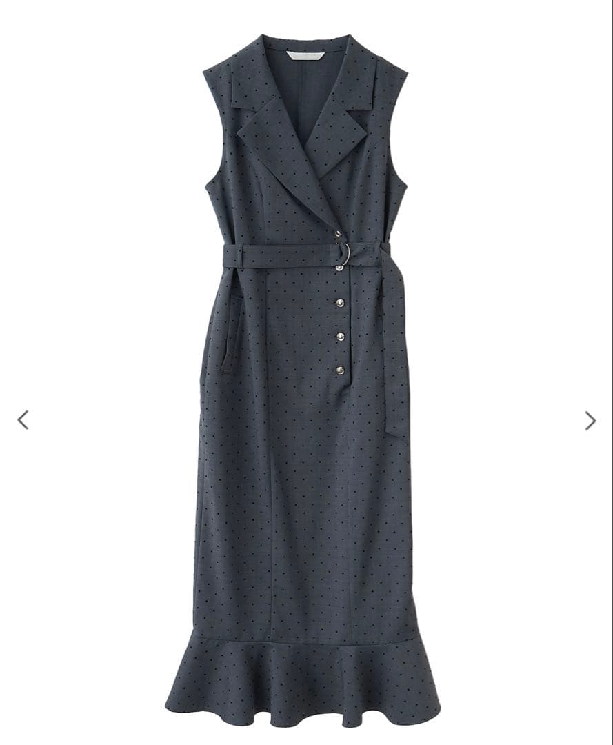 LILLIAN CARAT ヘムフレアジャケットワンピース サイズ2