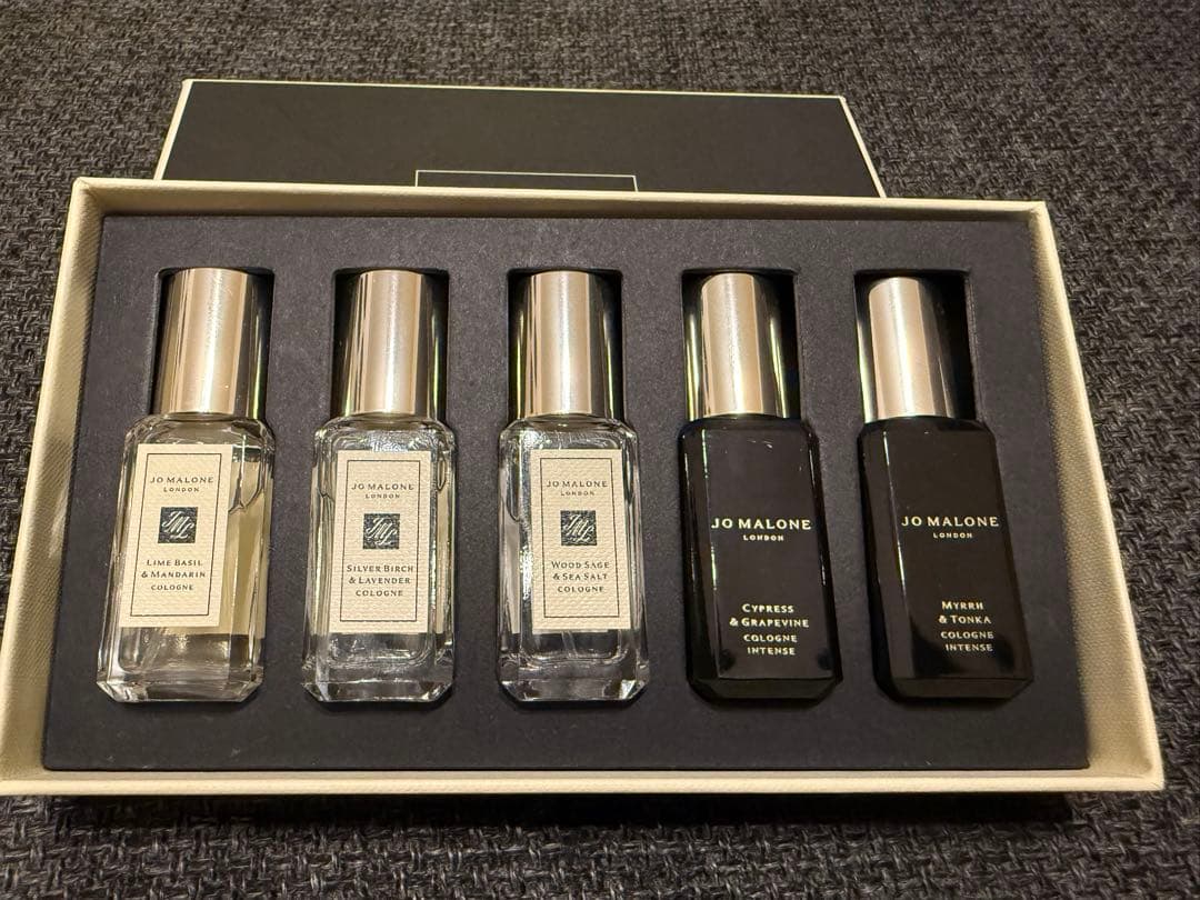 【美品】Jo Malone ジョーマローン メンズコレクション9ml×5本セット