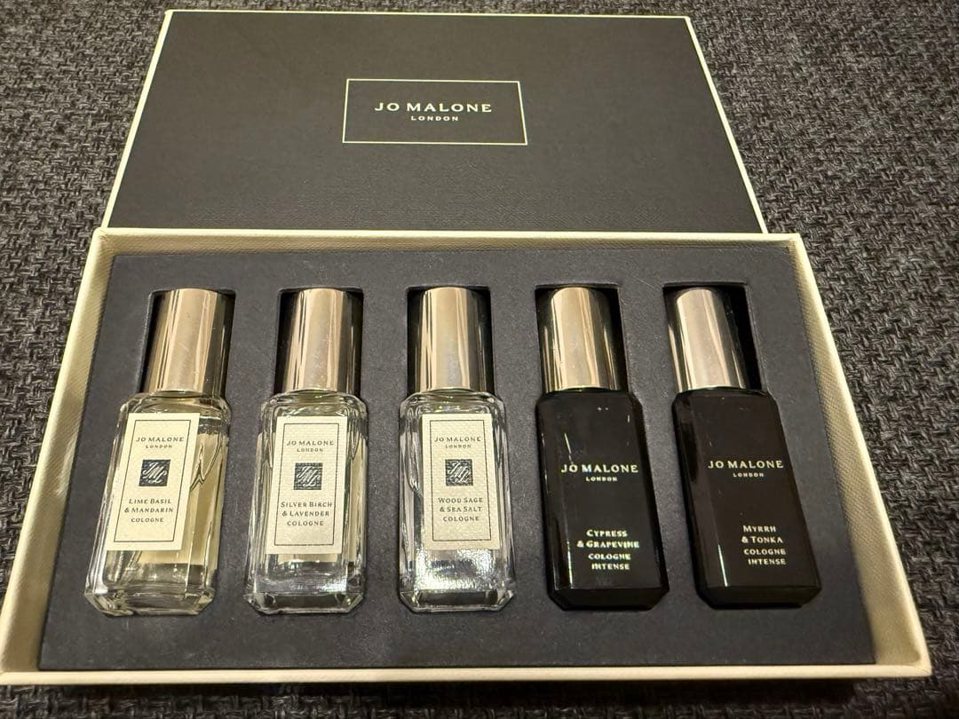 【美品】Jo Malone ジョーマローン メンズコレクション9ml×5本セット