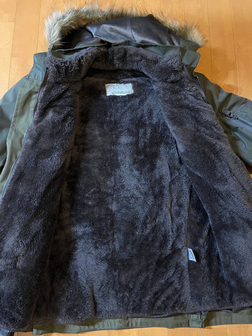 パワーエイジ POWERAGE PJ-22202 N-3B Lサイズ オリーブ