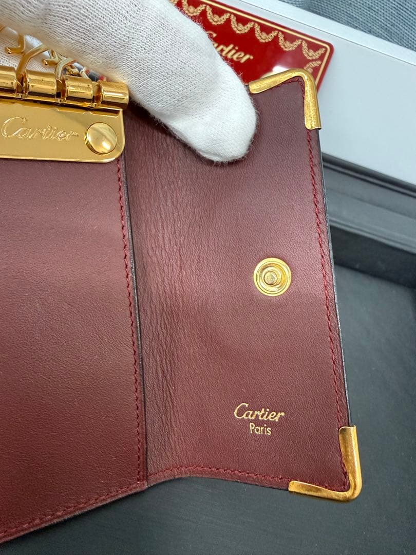 Cartier 4連キーケース マストライン 未使用品！