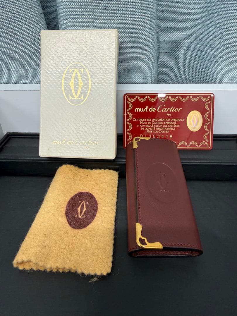 Cartier 4連キーケース マストライン 未使用品！