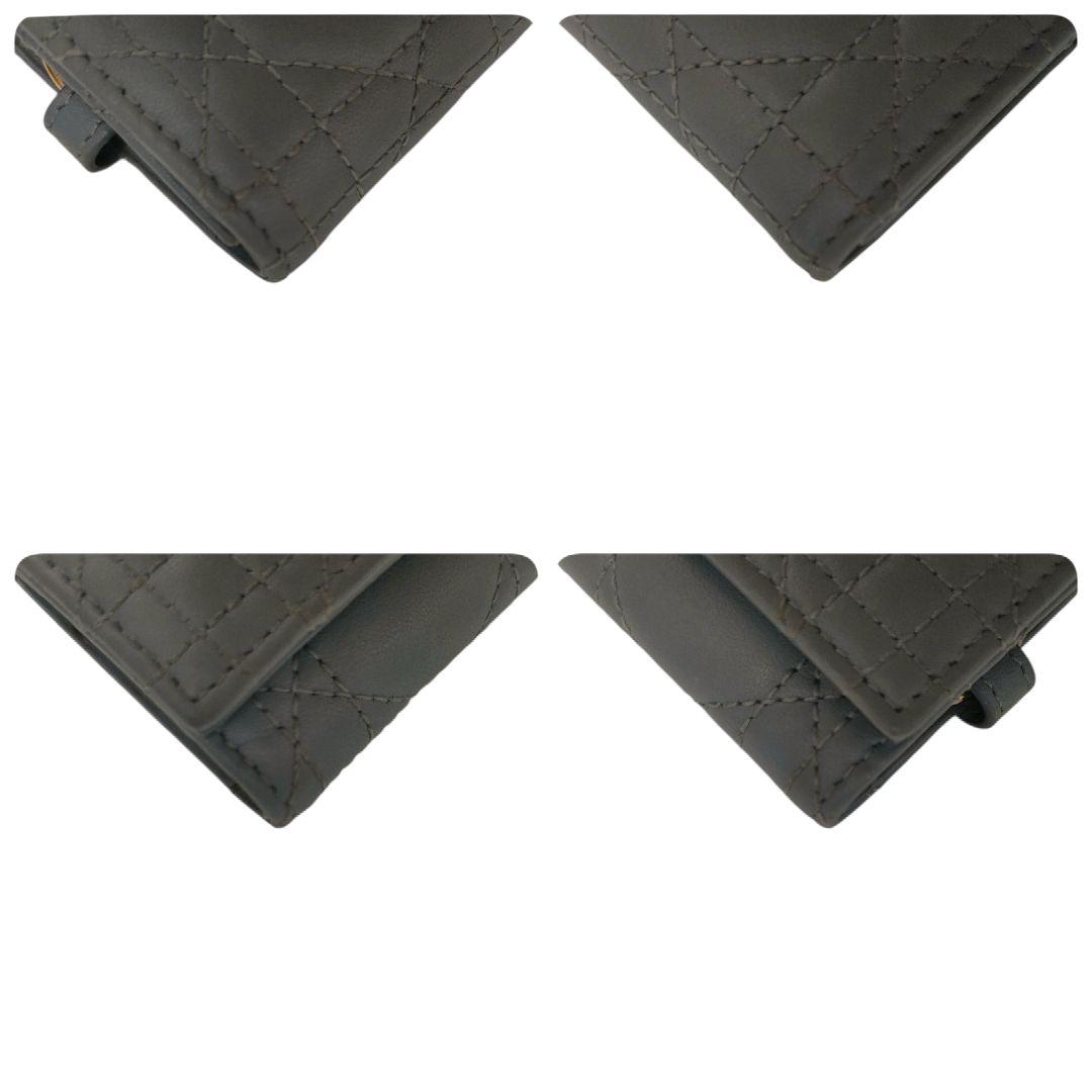 ディオール　キーケース　キーリング　カナージュ　ブルー　ディオールチャーム