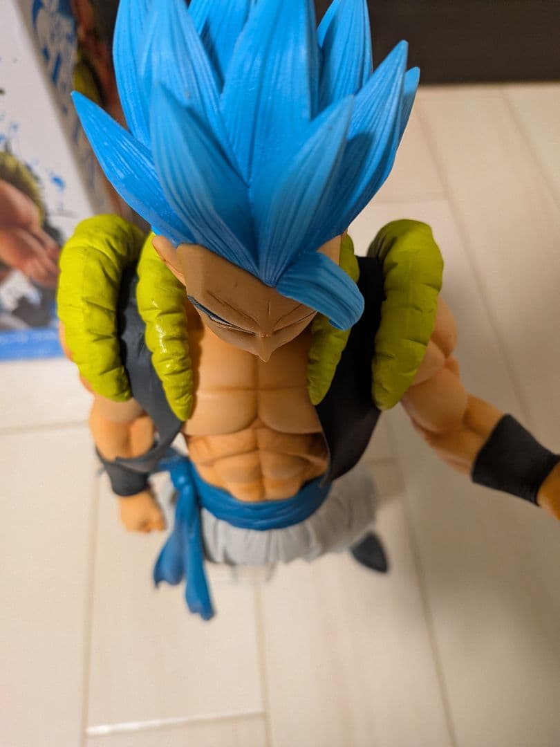 ドラゴンボール　一番くじ　エクストリームサイヤン　ゴジータ　ブルー