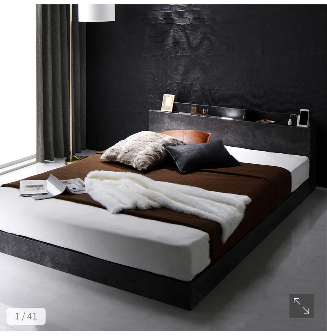 Rasik Famite LED照明付きベッド