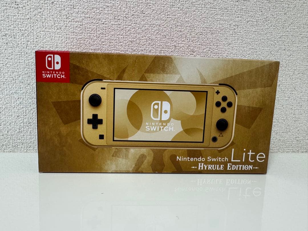 新品未開封 Switch Lite本体 ハイラルエディション（ゼルダ限定版）
