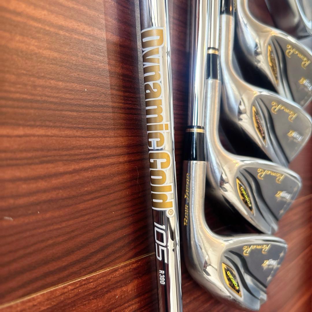 【極美品】RomaRo Rayα FORGED DG105 R300 8本特注品